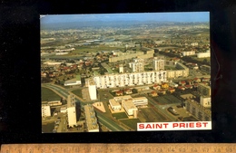 SAINT ST PRIEST  Rhône : Vue Générale Aérienne Premier Plan Hotel De Ville - Saint Priest