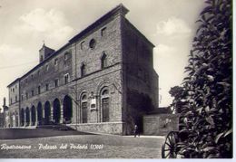 Ripatransone - Ascoli Piceno - Palazzo Del Podestà - Formato Grande Viaggiata – Ar - Ascoli Piceno