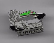 PINS AUTOMOBILE CITROËN ZX / Signé Décat / Base Argentée / 33NAT - Citroën