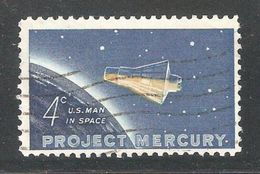 US 1962,Space Project Mercury Issue,Sc 1193,VF USED - Stati Uniti