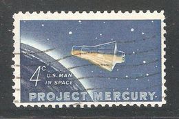 US 1962,Space Project Mercury Issue,Sc 1193,VF USED - United States