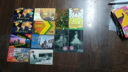 U.s.a-prepiad Card-(set25)-(12cards)-used Card+3card Prepiad Free - Sonstige & Ohne Zuordnung