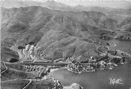 66-LE CAP CERBERE-  VUE AERIENNE , ET LE TUNNEL DE PORT BOU - Cerbere