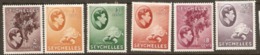 Seychelles 1938 Various Values To 75c Mounted Mint - Seychellen (...-1976)