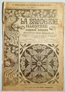 ©01-08-1920 LA BRODERIE ILLUSTREE EMBROIDERY BORDUURWERK STICKEREI RICAMO DMC CROSS STITCH Dentelle POINT DE CROIX R17 - Punto De Cruz