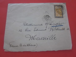 Tananarive Madagascar 1931 Timbre Seul Sur Lettre à Entête France(ex-colonie & Protectorat--1889-1939-Lettre & Document - Lettres & Documents