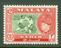 Malaya - Kedah: 1957   Sultan Badlishah - Pictorial     SG101    $2   MH - Kedah