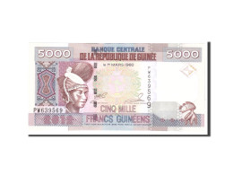 Billet, Guinea, 5000 Francs, 2012, Undated, KM:41b, NEUF - Guinea