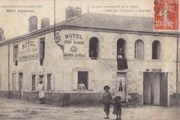 St-PHILBERT DE GRAND LIEU. - Hôtel LEPAROUX. Carte Pas Courante - Saint-Philbert-de-Grand-Lieu