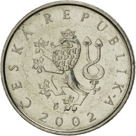 Monnaie, République Tchèque, Koruna, 2002, SUP, Nickel Plated Steel, KM:7 - Tschechische Rep.