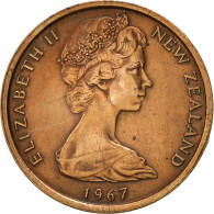 Monnaie, Nouvelle-Zélande, Elizabeth II, Cent, 1967, SUP, Bronze, KM:31.1 - New Zealand