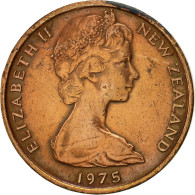 Monnaie, Nouvelle-Zélande, Elizabeth II, Cent, 1975, SUP, Bronze, KM:31.1 - Nieuw-Zeeland