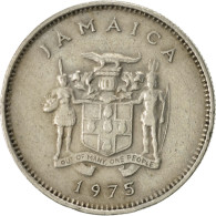 Monnaie, Jamaica, Elizabeth II, 5 Cents, 1975, Franklin Mint, TTB - Jamaique