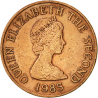 Monnaie, Jersey, Elizabeth II, 2 Pence, 1985, TTB+, Bronze, KM:55 - Jersey