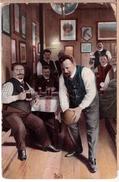 Bowling Kegelbahn, Foto AK 1911 - Boliche