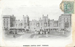 Windsor Castle East Terrace - Published By W. Straker - Windsor Castle