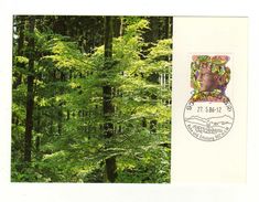 Carte 1er Jour HELVETIA SUISSE Oblitération 9044 WALD AR 27/05/1986 - Cartes-Maximum (CM)