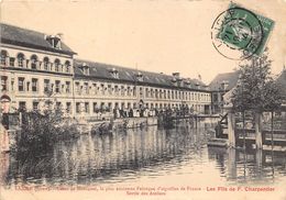 61-L'AIGLE- USINE DE MEROUVEL, LA PLUS ANCIENNE FABRIQUE D'AIGUILLES DE FRANCE, LES FILS DE F. CHARPENTIER - L'Aigle