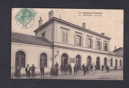 Vente Immediate Frouard (54) La Gare ( Chemin De Fer Animée Fiacre Nancy) - Frouard