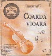 Romania Reghin Violin Strings Envelope Label Empty - Zubehör & Versandtaschen