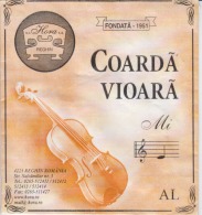 Romania Reghin Violin Strings Envelope Label Empty - Accessoires, Pochettes & Cartons