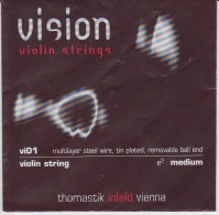 Wien Vienna Thomastik Violin Strings Envelope Label Empty - Zubehör & Versandtaschen