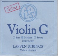 Denmark Larsen Violin Strings Envelope Label Empty - Accessories & Sleeves