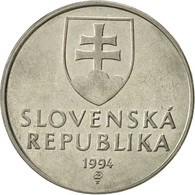 Monnaie, Slovaquie, 2 Koruna, 1994, SUP, Nickel Plated Steel, KM:13 - Slowakije