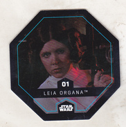 Romania Star Wars Trading Gard Carrefour - 01 Leia Organa - Star Wars