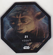 Romania Star Wars Trading Gard Carrefour - 21 Yoda - Star Wars