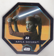 Romania Star Wars Trading Gard Carrefour - 22 Aayla Secura - Star Wars