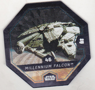 Romania Star Wars Trading Gard Carrefour - 46 Millennium Falcon - Star Wars