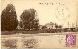 72/CPA - La Suze - Le Barrage - La Suze Sur Sarthe