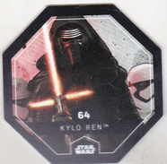 Romania Star Wars Trading Gard Carrefour - 64 Kylo Ren - Star Wars