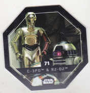 Romania Star Wars Trading Gard Carrefour - 71 C-3PO & R2-D2 - Star Wars