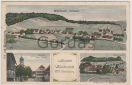 Germany - Weinsberg - Luftkurort Wustenrot - Litho - Heilbronn