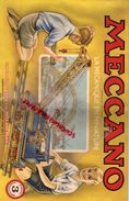 MECCANO - CATALOGUE N° 3- USINES A BOBIGNY- 1949-GRUE LOCOMOTIVE-AVION HYDRAVION-CAMION-TRACTEUR-SULKY-MANEGE-TANK - Meccano