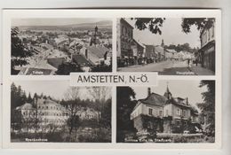 CPSM AMSTETTEN (Autriche-Basse Autriche) - 4 Vues - Amstetten