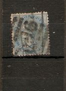 INDIA 1856 ½a BLUE SG 37 NO WATERMARK USED Cat £6 - 1854 East India Company Administration