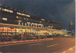 75 - PARIS - AÉROPORT DE PARIS ORLY - FAÇADE ILLUMINÉ DE L'AÉROGARE SUD - Aeronáutica - Aeropuerto