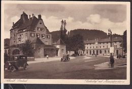 Schwäbisch Gmünd Bahnhof Und Postamt  1930 - Schwaebisch Gmünd