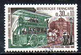 FRANCE. N°1589 Oblitéré De 1969. Omnibus/Journée Du Timbre. - Bus