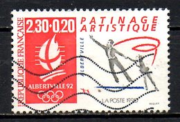 FRANCE. N°2633 Oblitéré De 1990. Patinage Artistique Aux J.O. D'Albetville. - Figure Skating