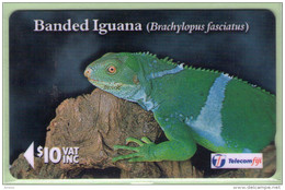 Fiji - 1996 Iguanas - $10 Banded Iguana - FIJ-099 - VFU - Fidji