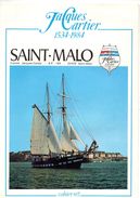 Programme Des Festivités Jacques CARTIER 1534-1984 à SAINT MALO (35) 3 Volets - Boats