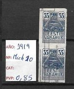 LOTE 1823   ///  ESTONIA 1919  - MICHEL Nº: 10      ¡¡¡¡¡¡¡LIQUIDATION!!!!!! - Estonia