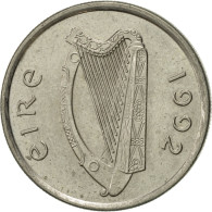 Monnaie, IRELAND REPUBLIC, 5 Pence, 1992, SUP, Copper-nickel, KM:28 - Irlande