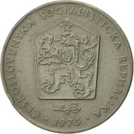 Monnaie, Tchécoslovaquie, 2 Koruny, 1973, TTB+, Copper-nickel, KM:75 - Czechoslovakia