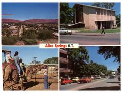 (996) Australia - (with Stamp At Back Of Postcard) -  NT - Alice Springs - Alice Springs