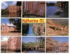 (996) Australia - (with Stamp At Back Of Postcard) -  NT - Katherine - Katherine